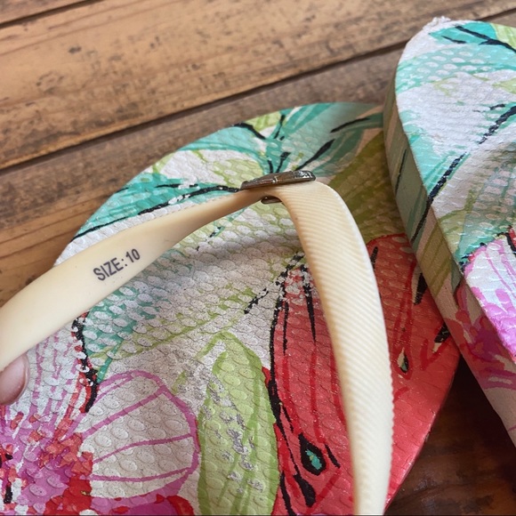 Tommy Bahama Shoes | Tommy Bahama Flip Flop White Pink Sandals | Poshmark